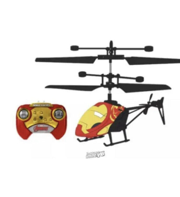 Marvel-WORLD TECH TOYS IRON MAN 2CH RC HELICOPTER