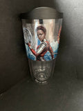 Black Panther Double Walled 22 Oz Plastic Tumbler NEW