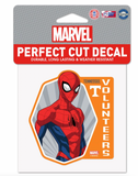 Tennessee Volunteers  Marvel  Avengers Perfect Cut Decal 4"x4"