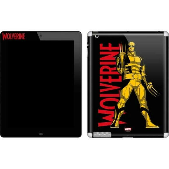 Marvel Wolverine Suited Up Apple iPad 2 Skin By Skinit NEW