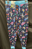 Rick And Morty Mens S Sleep Pant Joggers Drawstring & Side Pockets