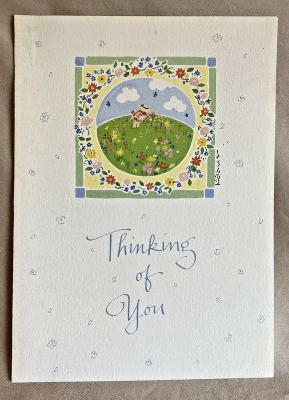 Thinking Of You Greeting Card w/Envelope NEW