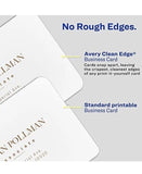 Avery 35703 Clean Edge Printable Square Cards, 2.5" x 2.5" 180 ct  20 Sheets