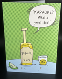 Humorous Tequila Birthday Greeting Card w/Envelope