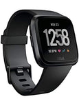 Fitbit Versa Smart Watch One Size S&L Bands Wristband NEW BLACK Band