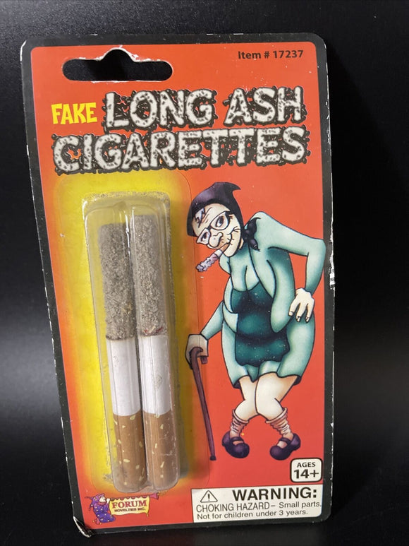 Fake Long Ash Cigs Costume prop