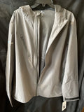 Mens Spyder Polar s17034 Gray Jacket Sz Large NWT Company Logo On Sleeve