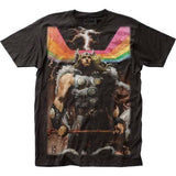 Marvel Thor Rainbow Mens Black T-Shirt Size Small NEW