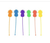 Bright Pineapple Stir Sticks (25Pc) - Party Supplies - 25 Pieces