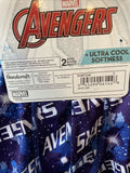 Marvel Avengers Boys Ultra Cool Softness 2 Pairs Boxer Briefs Sz 6