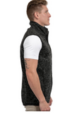 Burnside B3910 Men's Sweater Knit Vest Heather/Black Size Small