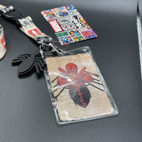 Marvel Spiderman Key Chain & Or ID Lanyard