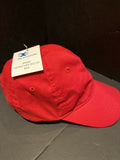 NEW Big Accessories 6-Panel Red Twill Unstructured Cap 100% Cotton Hat BX880