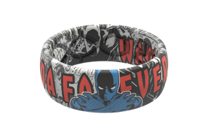 Groove Life Black Panther Black and White Comic RING Size 10 Silicone NEW