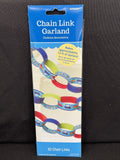 All Aboard Boy Train Car Truck 1st Birthday Party Decoration Chain Link Garland