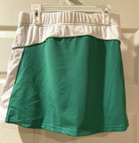Yale Sports Skirt Green/White NEW