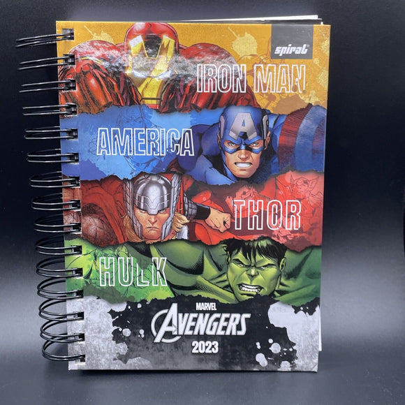 Marvel Avengers 2023 Agenda Planner In Spanish