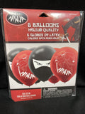 Happy Birthday Ninja Latex Balloons (6ct)