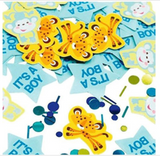 Fisher Price Baby Shower Party Supplies Jungle 1.2 oz. Boy Confetti Mix