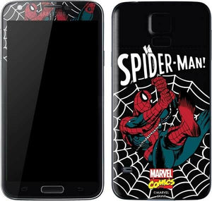 Web-Slinger Spider-Man Comic Galaxy S5 Skinit Phone Skin Marvel NEW