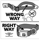 Marvel Deadpool Adjustable Seatbelt Dog Collar 1" wide Fits 15-26"