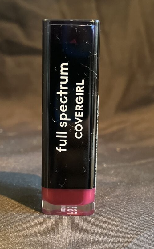 CoverGirl Full Spectrum Color Idol Satin Lipstick FS375 BIZARRE .12oz New