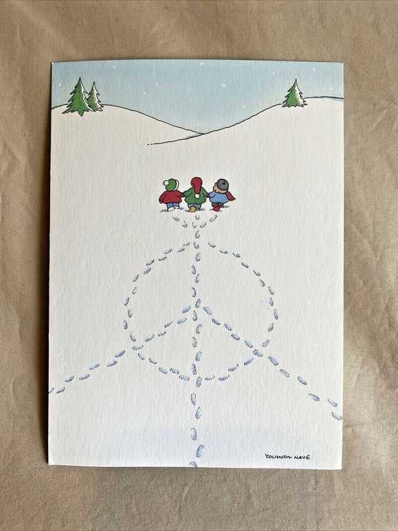 Happy Holidays Greeting Card w/Envelope NEW