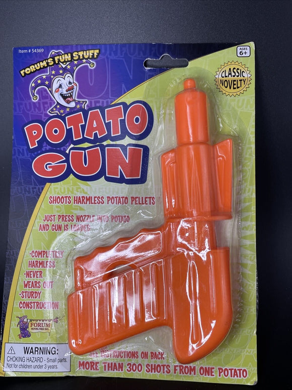 Forum's Fun Stuff Potato Gun Novelty Toy Ages 6+
