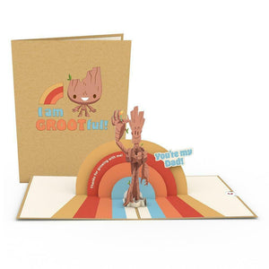 Marvel's Guardians of the Galaxy Groot-ful You're My Dad 3D card Lovepop NEW