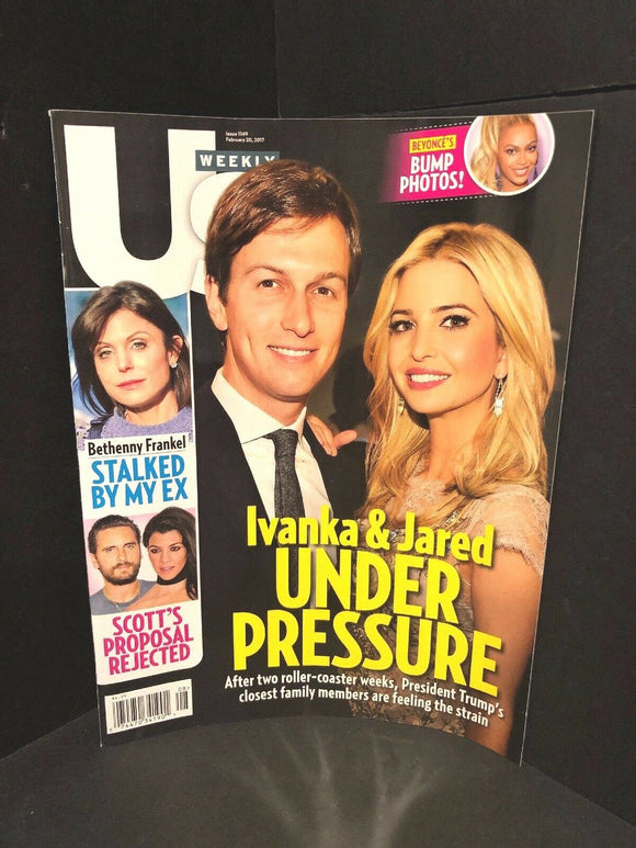 US Weekly Magazine February 20, 2017 Ivanka & Jared Under Pressure NEW