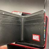 Marvel Captain America Classic Action Panels Bifold Wallet Multi-Color