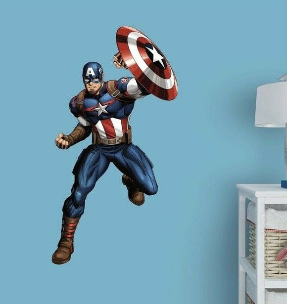 Captain America Officially Licensed Wall Decal 15-17180