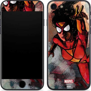 Spider-Woman In Action iPhone 7 Skinit Phone Skin Marvel NEW