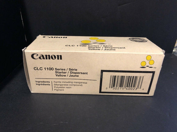 Genuine Canon 1473A002AA CLC1100 Developer / Starter Yellow