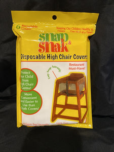 Snap & Snak Disposable High Chair Covers Set of 6