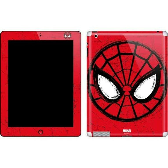 Spider-Man Face Apple iPad 2 Skin By Skinit Marvel NEW