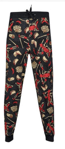 Deadpool Taco Tuesday Mens S Sleep Pants Drawstring & Side Pockets