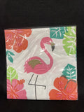 Aloha Flamingo Beverage Napkins