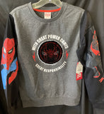 Spiderman Kids Reversible Sequins Face/Logo W/Graphic Sleeves Kids XS (4-5) Marvel