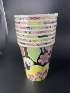 Snow Flower Design Hot/Cold Cup 8 Ct 9 Oz