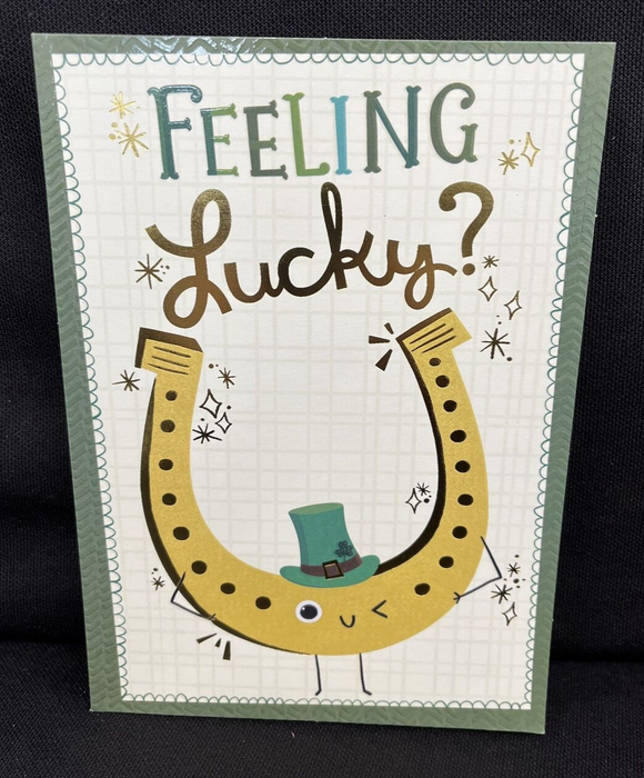 Humorous St. Patrick's Day Greeting Card w/Envelope