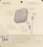 iHome AirPods Case & Magnetic Neckband NEW Sealed Gray