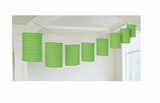 Kiwi Paper Lantern Garland