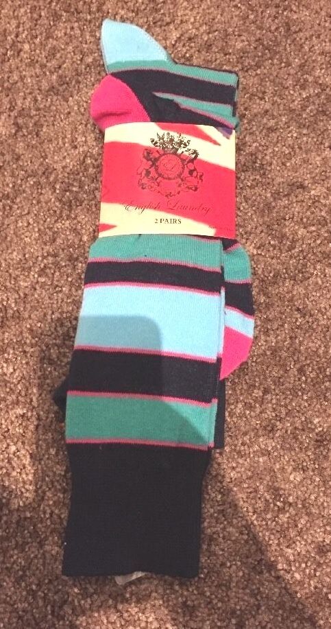 NWT English Laundry Men's Socks 2 Pairs