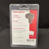 Office Depot 2 Line Pricing Label 2 Rolls 1750 Per Roll 3500 Total