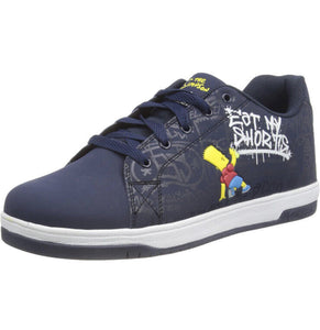 Heelys Split Simpsons Navy Canvas Mens Size 12