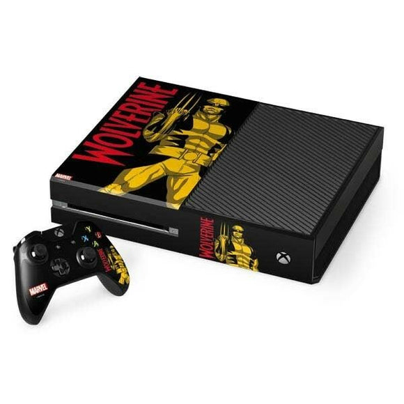 Wolverine Suited Up Xbox One Console & Controller Skin By Skinit Marvel NEW