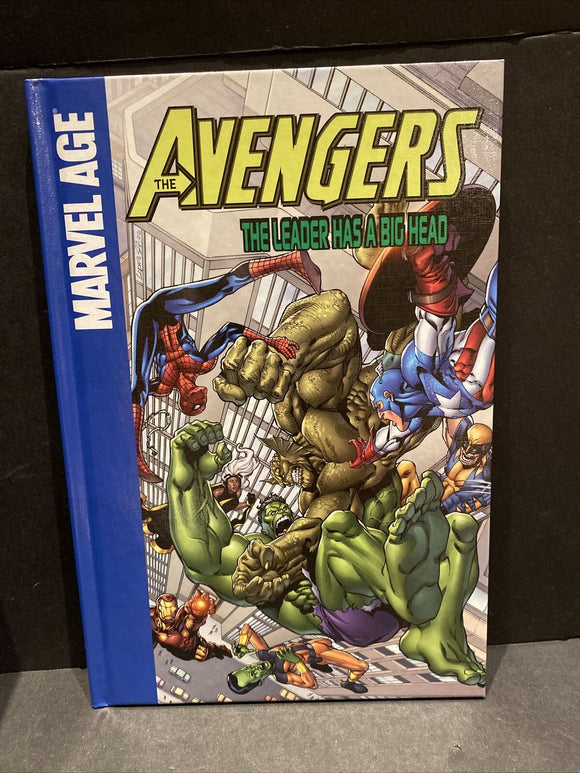 Marvel Age Avengers The Leader Has A Big Head Graphic Novel NEW