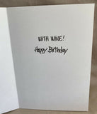 Birthday Greeting Card w/Envelope NEW