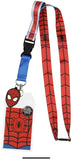 Marvel Spider-Man ID Lanyard Badge Holder With 1.5" Rubber Charm Pendant